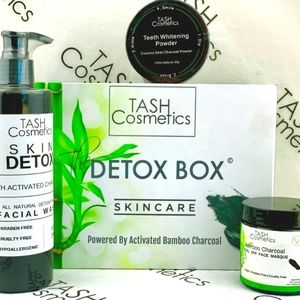 CHARCOAL DETOX SKIN CARE BOX - FULL SIZE PRODUCTS
